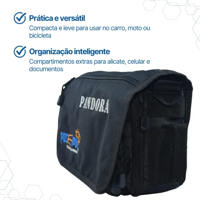 Bolsa de Pesca Pandora Poseidon · Suporte para 24 Iscas Artificiais - Imagem 4