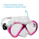 MX-02, Máscara em silicone 2 lentes vidros temperados - Miniatura 30
