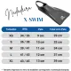 Nadadeira Pé de Pato X-Swim Excel — Pala Curta para Bodyboard - Miniatura 4