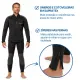 Roupa de Mergulho Fun Dive DUO 9mm · Macacão Jardineira Comercial e Garimpo - Miniatura 4