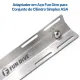 Kit Backplate Fun Dive em Aço Inox 304 com Adaptador ASA - Miniatura 7
