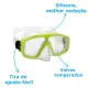 Kit de Mergulho Fun Dive Máscara Paraty 2 Lentes em Silicone + Snorkel SK-09 - Miniatura 21