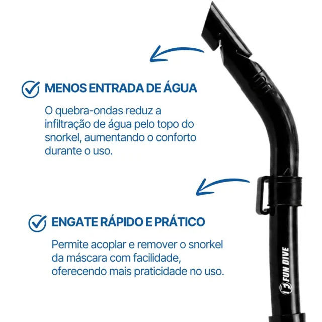 Kit Máscara Fox + Snorkel SK-09 Fun Dive em Silicone para Mergulho, Snorkeling e Apneia - Imagem 22