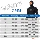 Roupa de Mergulho Semi Seca Patagonic 7mm Pino - Neoprene com Zíper Seco YKK e Capuz - Miniatura 9