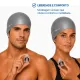 Kit Touca de Natação SC-01 com Protetor de Ouvido e Nariz Excel | Silicone para Piscina - Miniatura 9