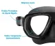 Kit de Mergulho Dua Seasub — Máscara, Snorkel e Nadadeira de Sapata Fechada - Miniatura 4
