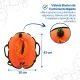 Boia de Natação Donut Aquon 10L · Dry Bag 4L com Acesso Durante o Nado - Miniatura 5