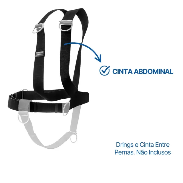 CINTA HARNESS, Cinta/ arreio avulso p/ Back Plate - Imagem 2