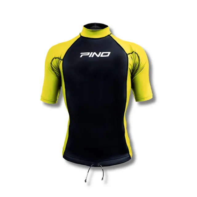 Camiseta Lycra Neoprene 2mm Pino Neo Flow UV50+ Manga Curta Masculina Surf Natação - Imagem 8