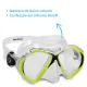 MX-02, Máscara em silicone 2 lentes vidros temperados - Miniatura 18