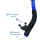 Kit de Mergulho Fun Dive Máscara Sunset em Silicone + Snorkel SK-09 - Miniatura 13