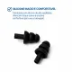 Kit Touca de Natação SC-01 com Protetor de Ouvido e Nariz Excel | Silicone para Piscina - Miniatura 24