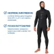 Roupa de Pesca Submarina Pino Viper Fusion 3mm Opencell Jaqueta e Calça - Miniatura 12