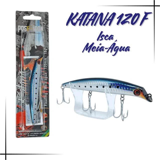 KATANA 120F, Isca Artificial Floating 18g - Imagem 10