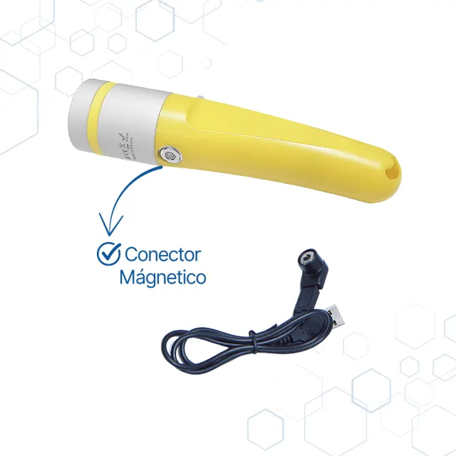 KIT LUX R-10, Lanterna 2000 lumens e retrator com mola - Imagem 3