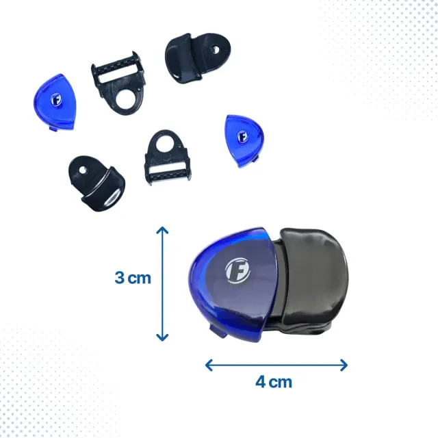 KIT BK-BUZIOS, Conjunto Presilhas plástico para Búzios - Imagem 5