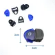 KIT BK-BUZIOS, Conjunto Presilhas plástico para Búzios - Miniatura 5