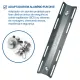 Kit Back Plate Alumínio Fun Dive com Adaptador para Cilindro Simples - Miniatura 10