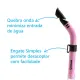 Snorkel Respirador SK-09 FUN DIVE com Válvula de Drenagem e Quebra-Onda para Mergulho e Snorkeling - Miniatura 20