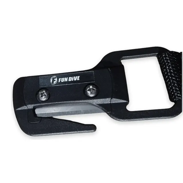 Corta Cabo Z-Cut Fun Dive - Formato em Gancho com Lâmina de Aço Inox e Protetor - Imagem 3
