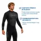 Roupa de Mergulho Neoprene 1.5mm Fun Dive Summer — Macacão Longo Unissex - Miniatura 3