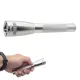 AL250, Lanterna 250 lumens Foco 8° acionado por pressão - Cinza - Miniatura 1