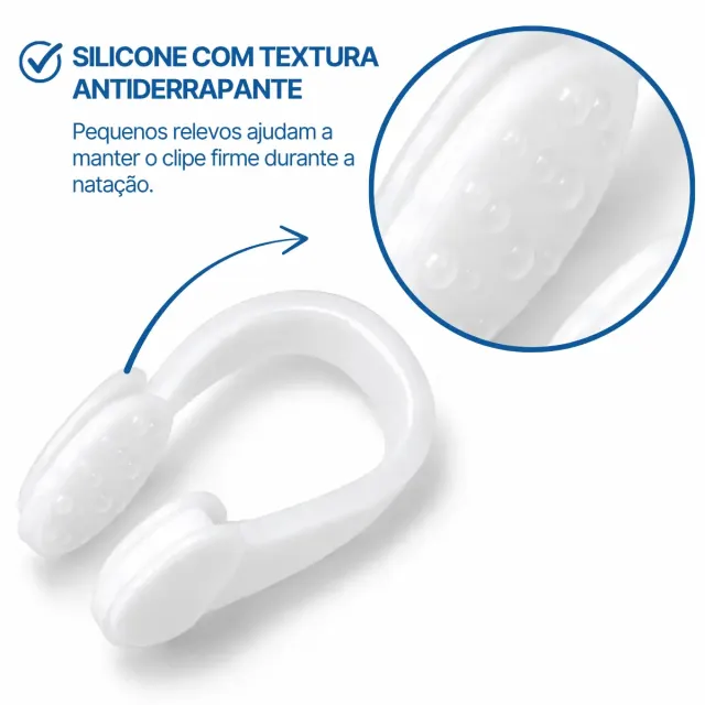 Kit Protetor de Ouvido e Nariz para Natação Fun Dive Excel em Silicone - Imagem 9