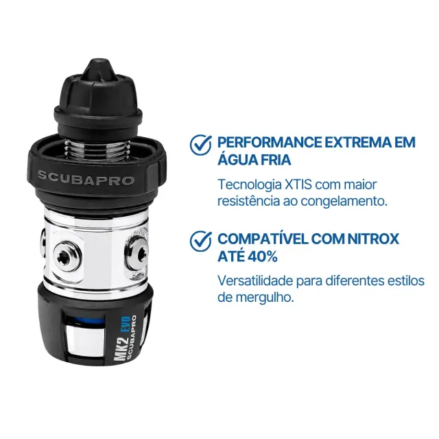 MK 2 EVO DIN, Regulador de 1º Estágio  - Imagem 4