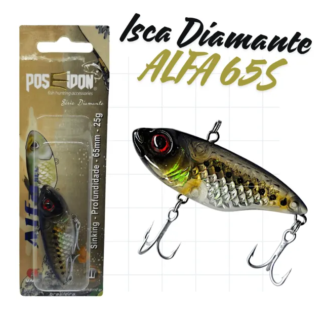 ALFA 65S, Isca de Sinking Profundade 25gr - Imagem 10