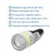 KIT LUX R-10, Lanterna 2000 lumens e retrator com mola - Miniatura 12