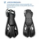 Nadadeira Pé de Pato Acquafin Fun Dive — Pala Curta para Natação e Bodyboard - Miniatura 12