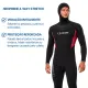 Kit Roupa de Mergulho Fun Dive Neoflex 7mm com Colete e Capuz - Miniatura 10