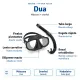 Kit de Mergulho Dua Velox Seasub — Máscara, Snorkel e Nadadeira Fechada - Miniatura 4