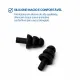 Kit Protetor de Ouvido e Nariz para Natação Fun Dive Excel em Silicone - Miniatura 3