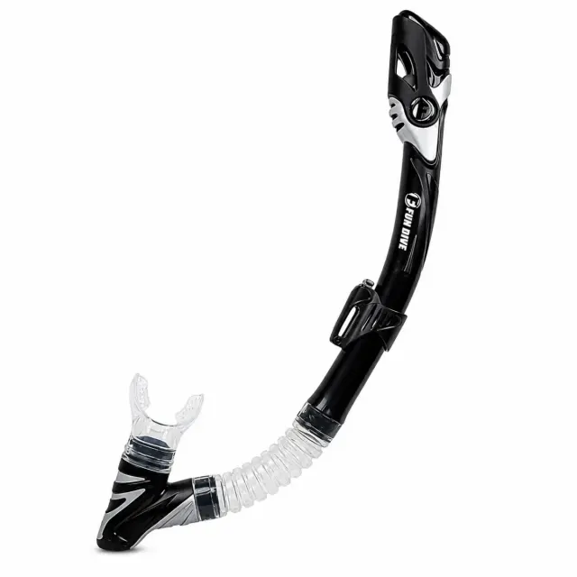 Snorkel Respirador SK-10 Dry Fun Dive com Sistema Dry Top para Mergulho e Snorkeling - Imagem 10