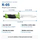 Faca de Mergulho Fun Dive K-05 Inox 14cm com Martelo, Corta Cabo e Bainha - Miniatura 5