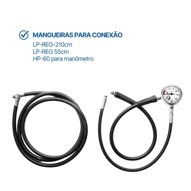 KIT RECREATIVO DIR, Conjunto Reguladores balanceados - Imagem 5
