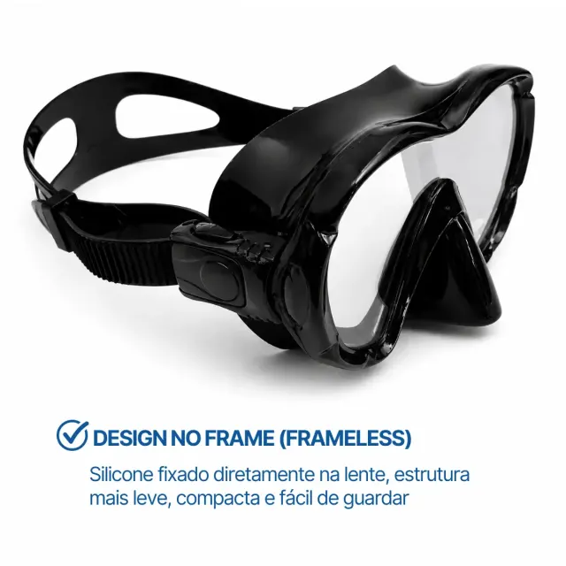 MW-01 SK-05 ECO, Kit Máscara lente única com Snorkel - Imagem 5