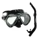 Kit Máscara Onix + Snorkel SK-09 Fun Dive em Silicone para Mergulho, Snorkeling e Pesca Submarina - Miniatura 13