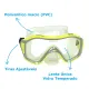 Kit Mergulho Fun Dive Máscara Rio + Snorkel SK-09 para Snorkeling, Apneia e Pesca Submarina - Miniatura 16