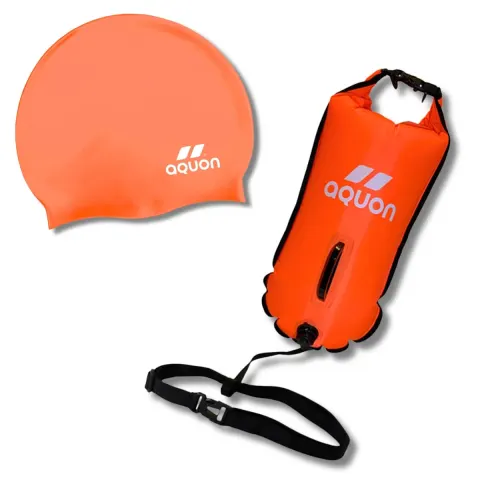 KIT DRY BAG 28L E TOUCA, bóia 28l e touca