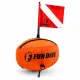 Boia de Mergulho Fun Dive BOIA-01R Redonda com Capa de Nylon e Cabo 20m - Miniatura 1