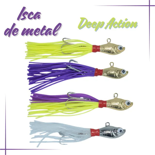 DEEP ACTION, Isca Artificial 12g - Imagem 5