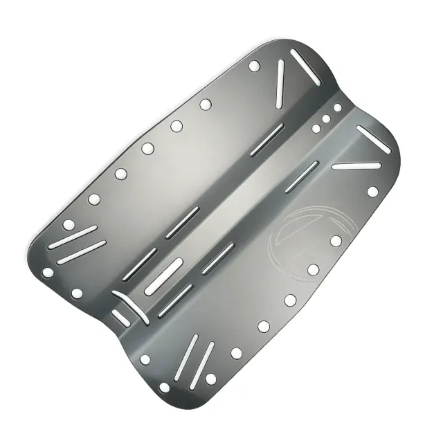 Kit Back Plate Alumínio Fun Dive com Adaptador para Cilindro Simples - Imagem 2