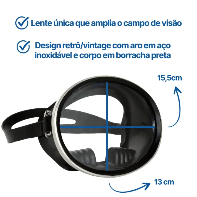 KIT FRANCA SK-05 ECO, Conjunto Máscara Snorkel - Imagem 4