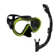 Kit Máscara Fox + Snorkel SK-10 Dry Fun Dive para Mergulho, Snorkeling e Apneia - Miniatura 1