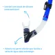 Kit Máscara Fox + Snorkel SK-10 Dry Fun Dive para Mergulho, Snorkeling e Apneia - Miniatura 13