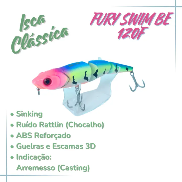 ARTICULAR SWIN SB, Isca Artificial Sinking 17g - Imagem 3