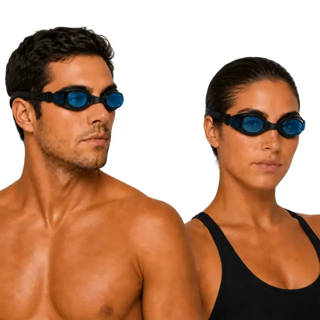 Óculos de Natação Adulto Excel Comet com Vedação em Silicone e Lentes em Policarbonato - Imagem 8