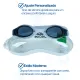 Óculos de Natação Excel Luna Adulto para Piscina com Vedação em Silicone - Miniatura 5